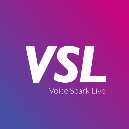 Voice Spark Live Logo