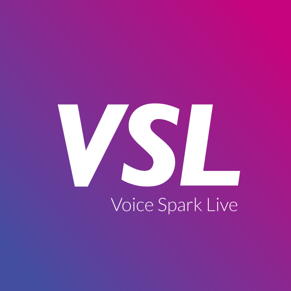 VOICE SPARK LIVE LOGO ALT IMAGE