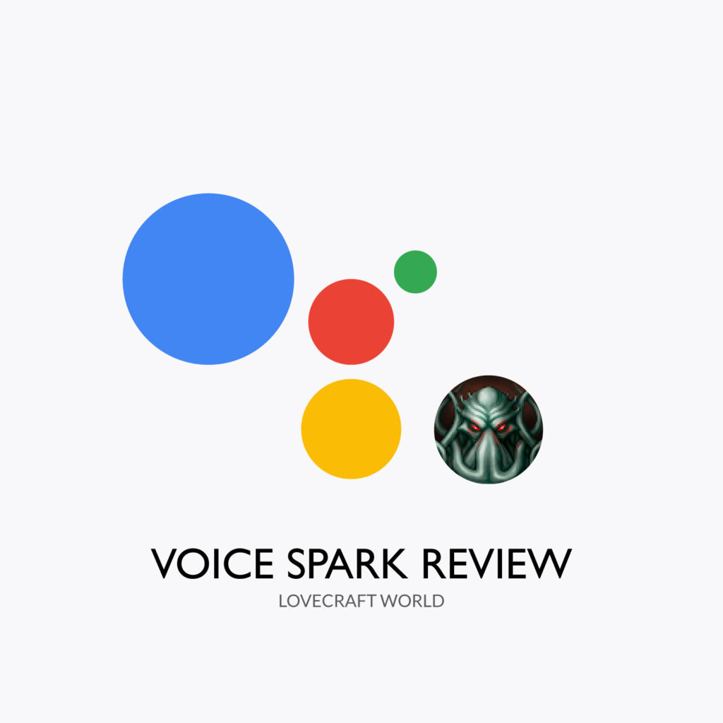 Featured Image Voice Spark Review Action Lovecraft World voicespark.live