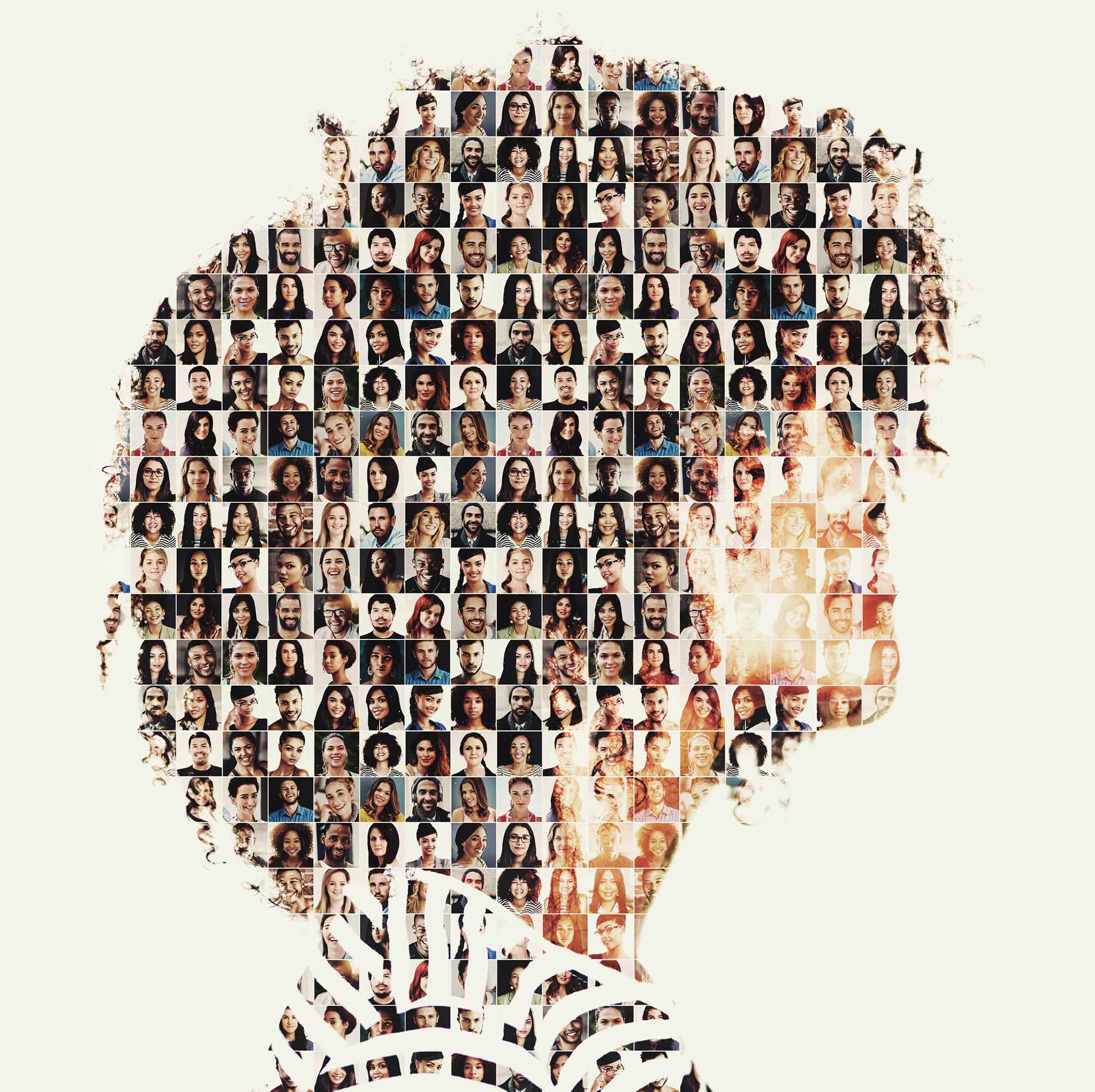 Cynthia Holcomb Featured Image collage of faces making woman's face voicespark.live