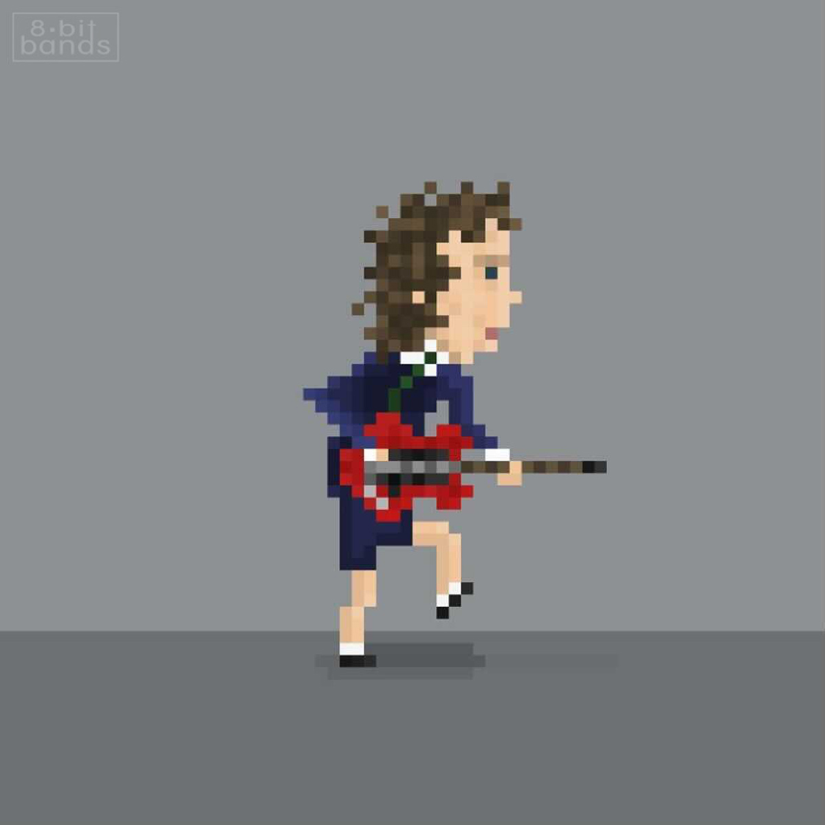 S2 E9 Featured Image If you want Skills we got them! 8 Bit character Angus Young playing guitar by 8-Bit Bands